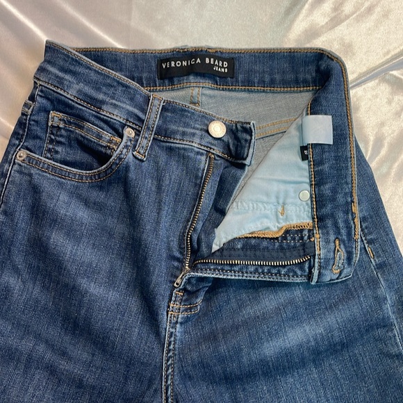 Veronica Beard Jeans Carly Kick Flare High Rise Zion - Picture 4 of 4